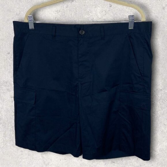 New Selected Homme Blue Cargo Shorts Size XL Molke Sky Captain Summer Short NWOT - Picture 2 of 12